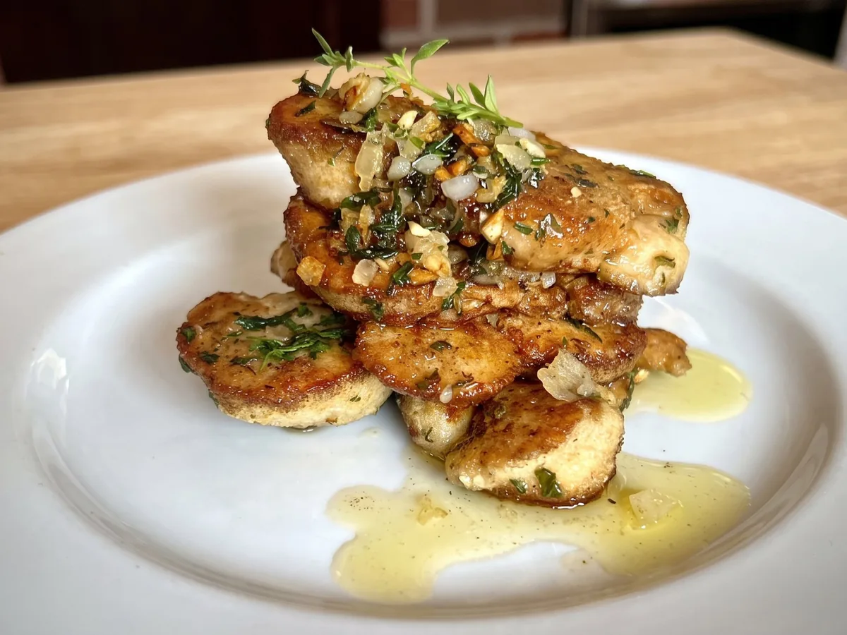 Crispy Garlic & Herb Lion's Mane